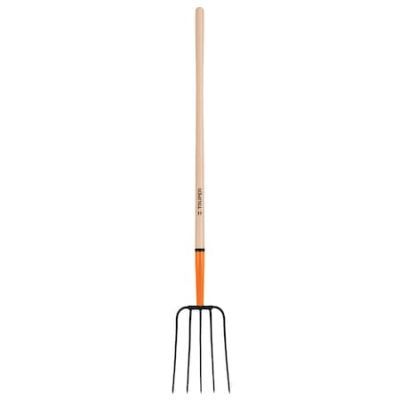 Furca cu 5 dinti si coada din lemn de 122 cm