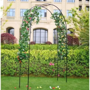 Arcada metalica pergola pentru gradina 140x37x240 cm