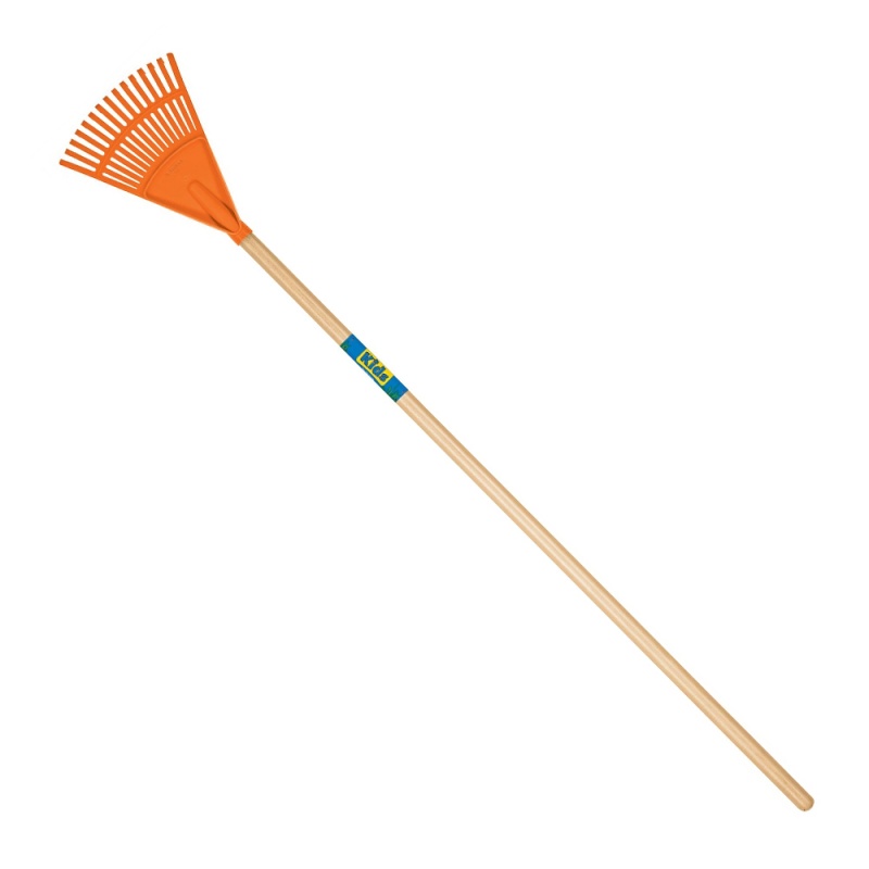 Grebla de frunze Kids cu coada din lemn L 107 cm