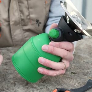 Topor camping 600 g cu coada din fibra de sticla de 35 cm