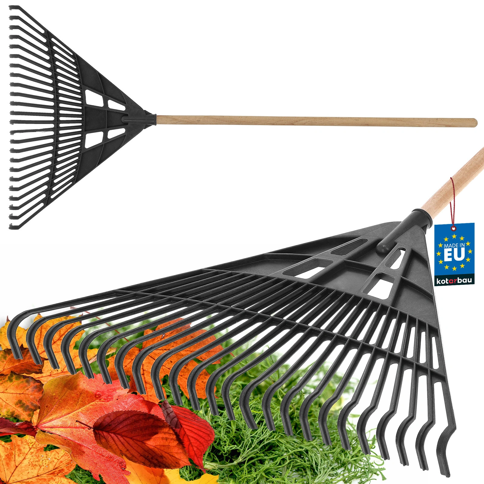 Grebla plastic pentru frunze