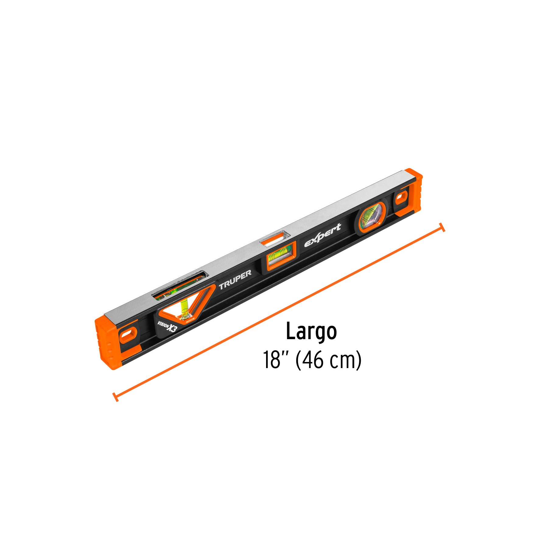 Nivela profesională Truper Expert 46 cm