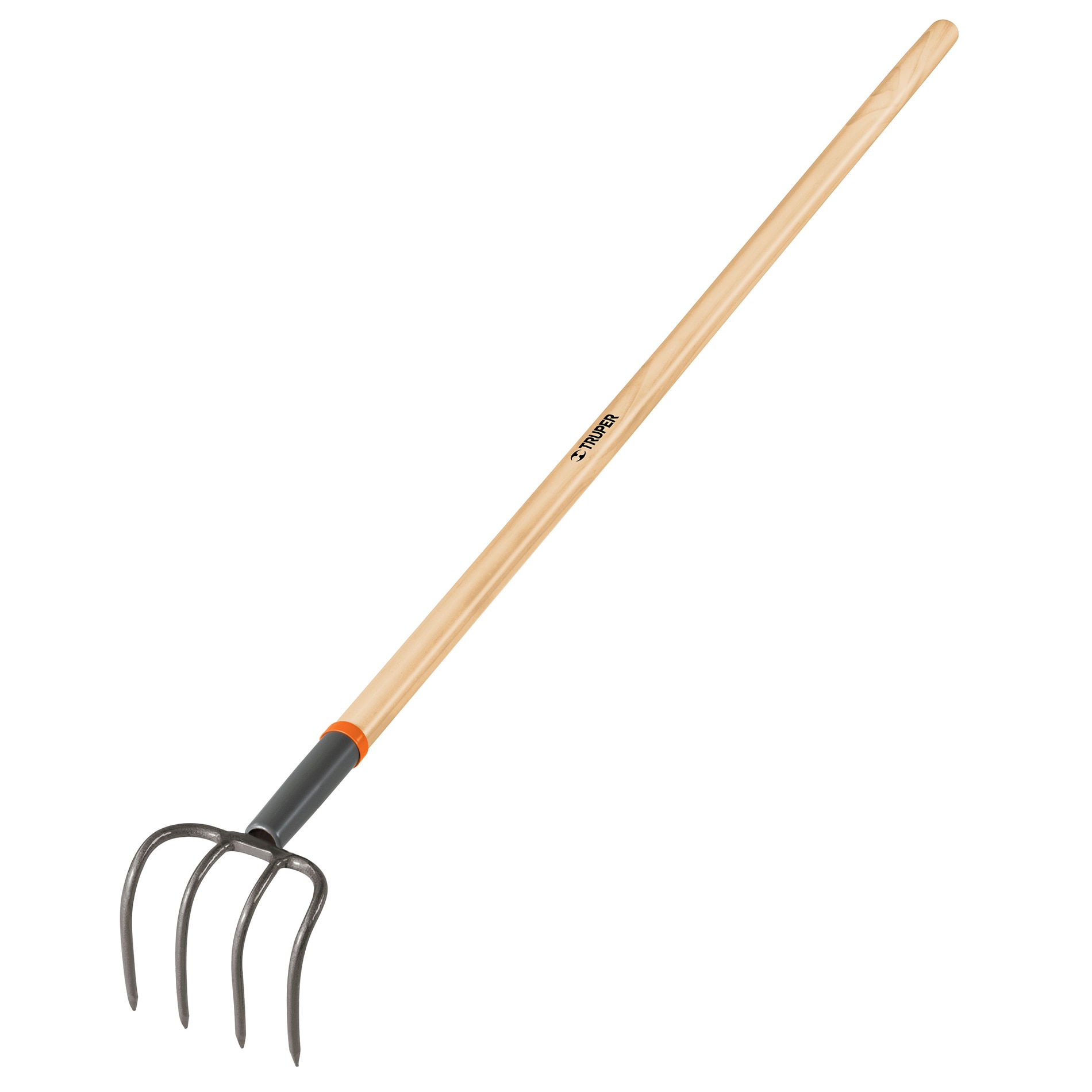 Cultivator 4 coarne coada lemn 137cm